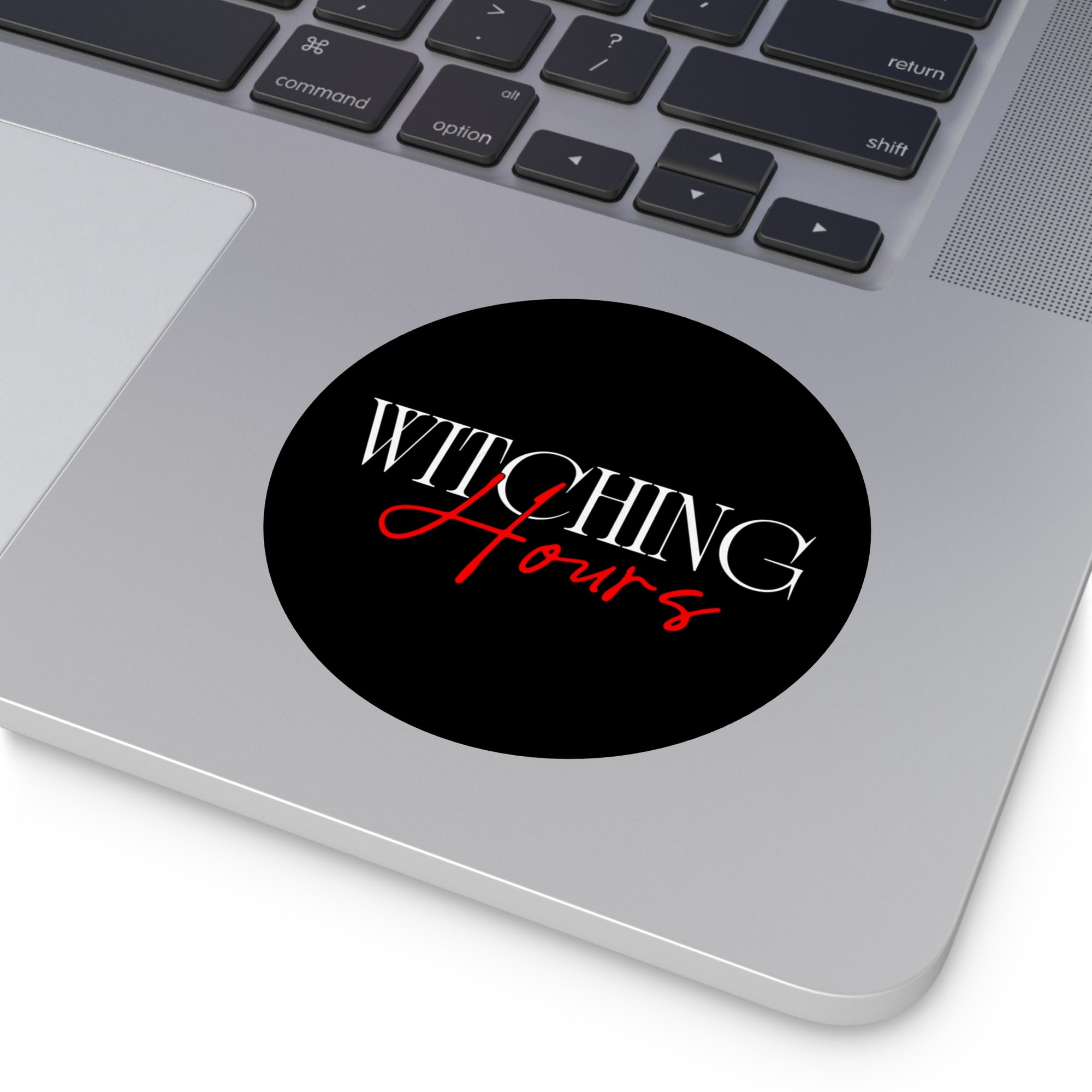 Witching Hours Vinyl Stickers - Spooky Aesthetic Stickers, Halloween Decor, Laptop Accessories, Witchcraft, Gift for Her