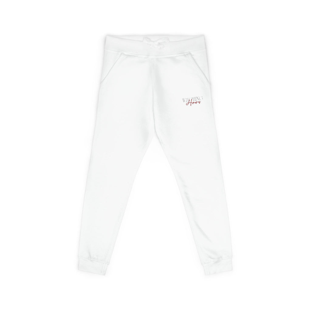 Cozy Unisex Embroidered Fleece Sweatpants | Lounge, Casual, Gifts, Athleisure, Homewear