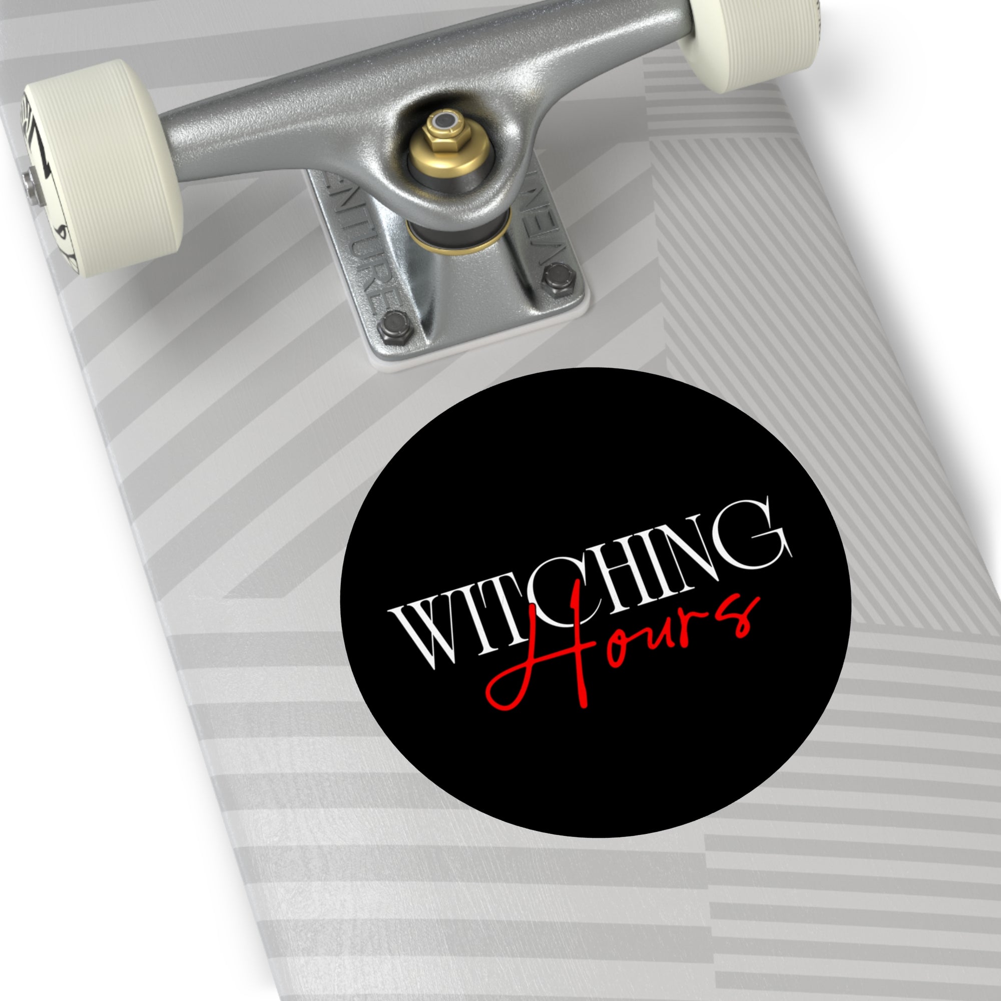 Witching Hours Vinyl Stickers - Spooky Aesthetic Stickers, Halloween Decor, Laptop Accessories, Witchcraft, Gift for Her